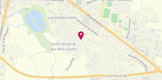 Plan de Food Station, 8 Rue Lecroisey, 50600 Saint-Hilaire-du-Harcouët