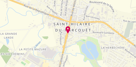 Plan de Chez Ünal, 57 Rue Waldeck Rousseau, 50600 Saint-Hilaire-du-Harcouët
