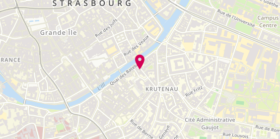 Plan de Kebab House, 6 Rue des Bateliers, 67000 Strasbourg