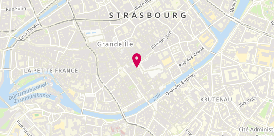 Plan de Amorino Gelato - Strasbourg, 11 Rue Mercière, 67000 Strasbourg