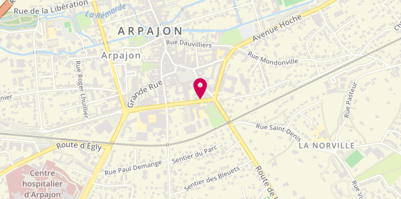 Plan de Espace Pizza 91, 27 Boulevard Abel Cornaton, 91290 Arpajon
