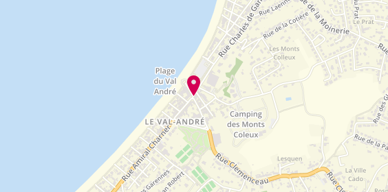 Plan de Le Petit Creux, 53 Rue Charles de Gannes, 22370 Pléneuf-Val-André
