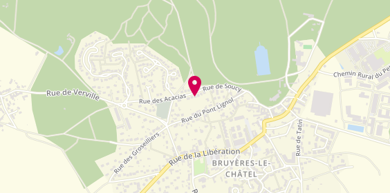 Plan de La Ronde de Gwen, 9 Rue des Acacias, 91680 Bruyères-le-Châtel