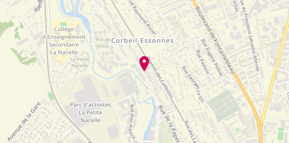 Plan de Restaurant indien O’ My Grillade, 73 Rue de la Papeterie, 91100 Corbeil-Essonnes