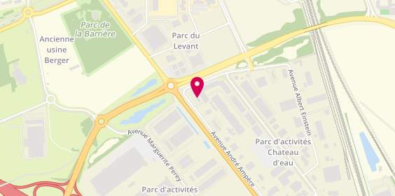 Plan de McDonald's, Rue Ampère, 77550 Moissy-Cramayel