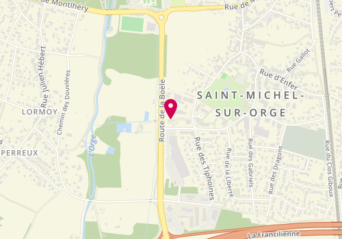 Plan de Le Kiosque à Pizzas, 1 Rue des Processions, 91240 Saint-Michel-sur-Orge
