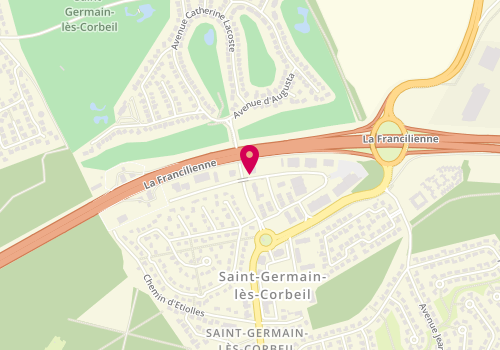 Plan de Mcdonald's, Avenue Pointe Ringale, 91250 Saint-Germain-lès-Corbeil