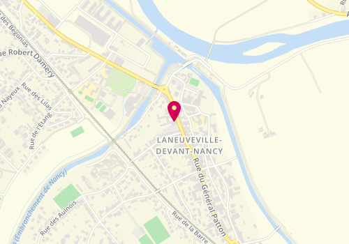 Plan de Pizz'Etto, 34 Rue du Général Patton, 54410 Laneuveville-devant-Nancy