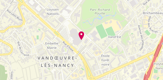 Plan de La Maison du Kebab 2, 23 Boulevard de l'Europe, 54500 Vandœuvre-lès-Nancy