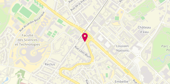 Plan de KMP, 2 Rue Dr Gadol, 54500 Vandœuvre-lès-Nancy