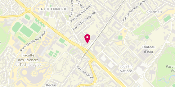 Plan de Paris Fast Food, 171 avenue du Général Leclerc, 54500 Vandœuvre-lès-Nancy