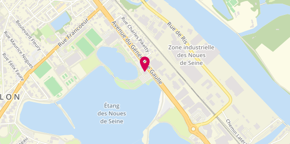 Plan de Pizza Del Arte, 15 avenue du Général de Gaulle, 91170 Viry-Châtillon