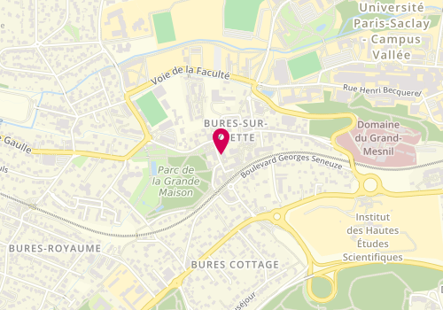 Plan de Pronto Bures - Restauration rapide autour de Saclay, 3 Rue du Général Leclerc, 91440 Paris
