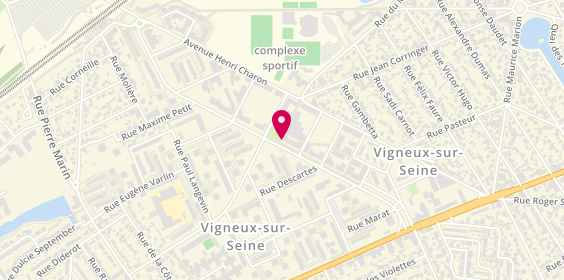 Plan de O-33, 33 avenue de la Concorde, 91270 Vigneux-sur-Seine