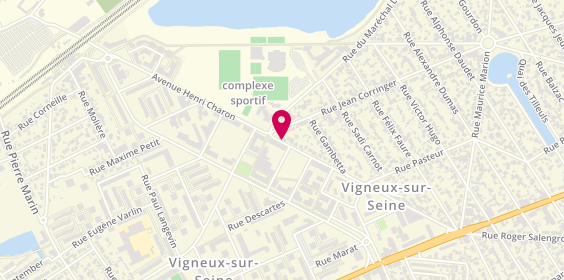 Plan de Chicken Spot, 2 Rue Jean Corringer, 91270 Vigneux-sur-Seine
