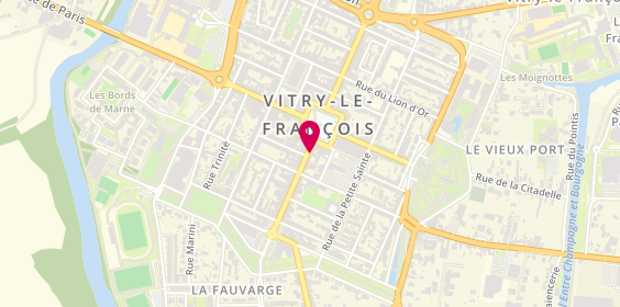 Plan de Pronto, 40 Rue Aristide Briand, 51300 Vitry-le-François