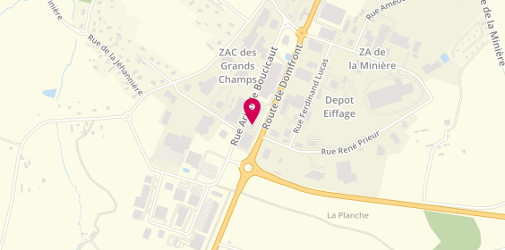 Plan de McDonald's Flers (Orne), Rue Boucicaut Zone d'Activité Du
Le Champ de Courses, 61100 Flers