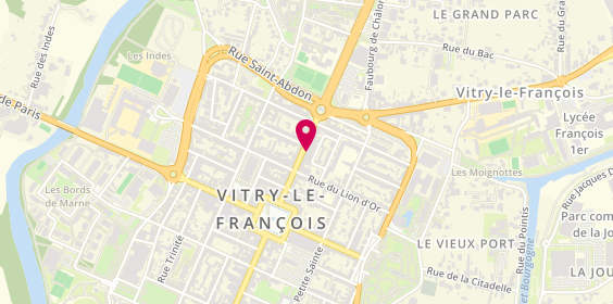 Plan de Pammukkale, 30 grande Rue de Vaux, 51300 Vitry-le-François
