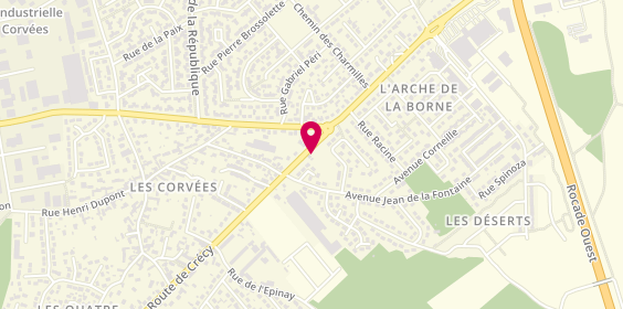 Plan de L'Etoile du Rif, Centre Commercial des Corvees
Route de Crecy, 28500 Vernouillet