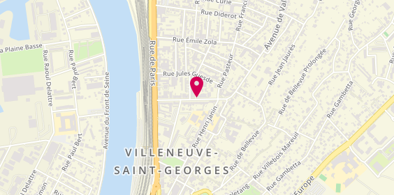Plan de Super kebab, 23 avenue Carnot, 94190 Villeneuve-Saint-Georges