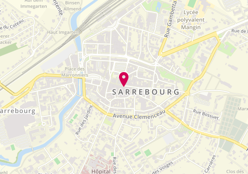 Plan de Carrefour City, 41 Grand Rue, 57400 Sarrebourg