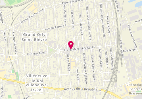 Plan de Woodiz, 71 Rue du Général de Gaulle, 94290 Villeneuve-le-Roi