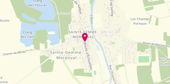 Plan de HENRY Bruno, 9 Route Ecluzelles, 28500 Sainte-Gemme-Moronval