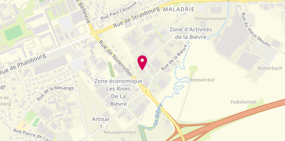 Plan de Mc Donald's, Zone Artisanale des Bièvres
Route Départementale 43, 57400 Sarrebourg