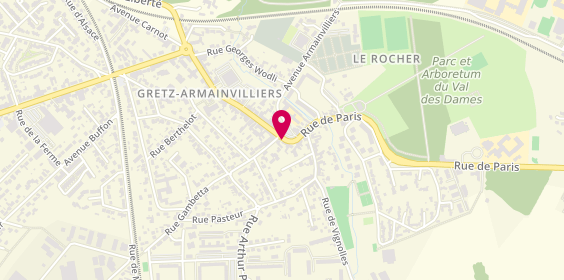 Plan de Arlin, 21 Rue de Paris, 77220 Gretz-Armainvilliers