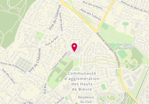 Plan de Borsalino, place des Prés Hauts, 91370 Verrières-le-Buisson
