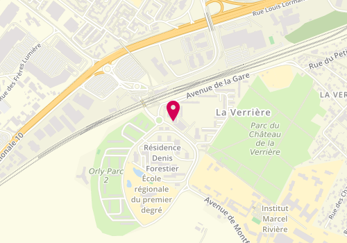 Plan de Les Délices de la Gare, 4 Rue Marcel Rivière, 78320 La Verrière