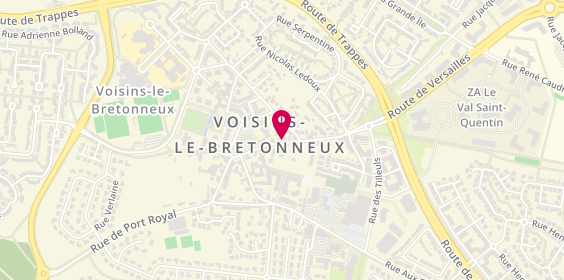 Plan de Pizza Show Plus, 9 Rue Hélène Boucher, 78960 Voisins-le-Bretonneux