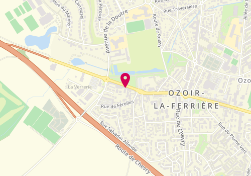 Plan de La Boîte A Pizza, 93 avenue du Général de Gaulle, 77330 Ozoir-la-Ferrière