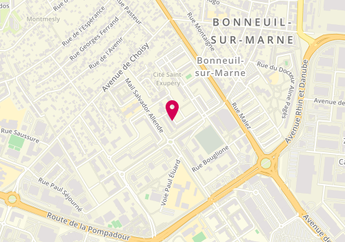 Plan de Flunch, Zone Aménagement de la Foss Rue Fosse Aux Moines, 94380 Bonneuil-sur-Marne