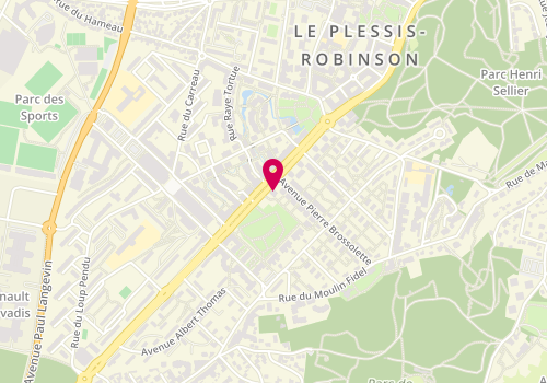 Plan de Speed Rabbit Pizza, 17, Bis avenue Charles de Gaulle, 92350 Le Plessis-Robinson