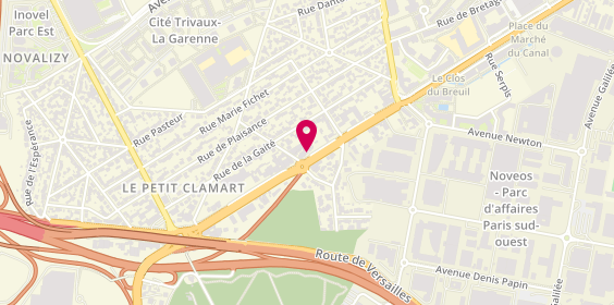 Plan de Chicken-Up, 492 Avenue du Général de Gaulle, 92140 Clamart