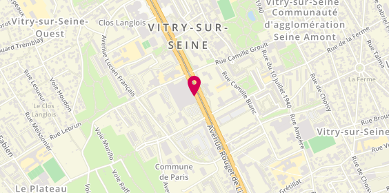 Plan de Chicken Spot, 34 avenue Youri Gagarine, 94400 Vitry-sur-Seine
