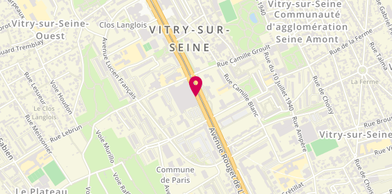 Plan de XIAOJUAN Chen, 34 Avenue Youri Gagarine, 94400 Vitry-sur-Seine