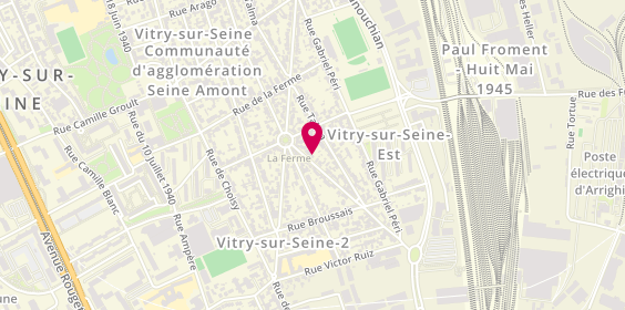 Plan de Le 1954, 52 Rue des Ardoines, 94400 Vitry-sur-Seine