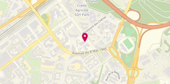 Plan de Mcdonald's, 1 Rue Gustave Eiffel, 78280 Guyancourt