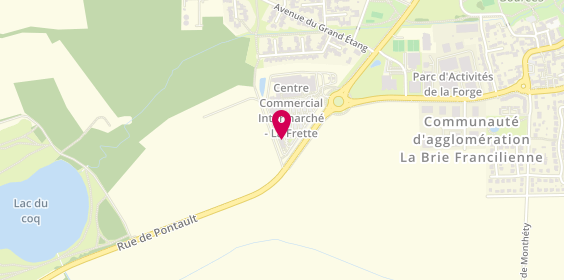 Plan de Mcdonald's, Avenue Jean Monnet Lieux-Dits "Le Grand Etang" - "Le Rû Du
Av. Du Moulin, 77680 Roissy-en-Brie