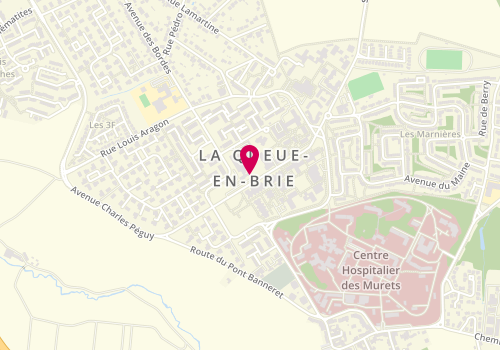 Plan de La Goulette, 20 Av. Du Maréchal Mortier, 94510 La Queue-en-Brie