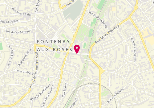 Plan de L'Express, 29 Rue Boucicaut, 92260 Fontenay-aux-Roses