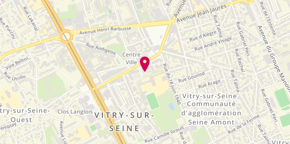 Plan de Pizza One, 3 Rue Saint Germain, 94400 Vitry-sur-Seine