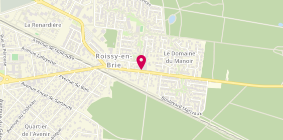Plan de M.foch, 21 Avenue Marechal Foch, 77680 Roissy-en-Brie