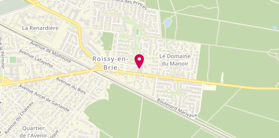 Plan de Firmin, 21 avenue du Maréchal Foch, 77680 Roissy-en-Brie