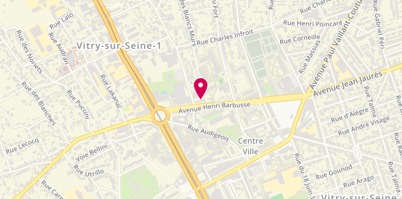 Plan de Chick Spot, 42 avenue Henri Barbusse, 94400 Vitry-sur-Seine