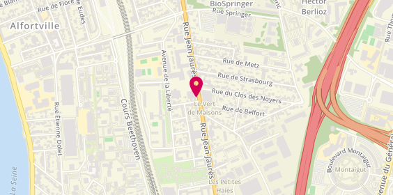 Plan de Chez Rayan, 200 Rue Jean Jaures, 94700 Maisons-Alfort