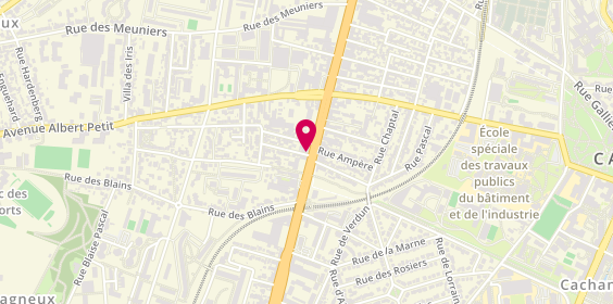 Plan de Le Magistral, 188 avenue Aristide Briand, 92220 Bagneux