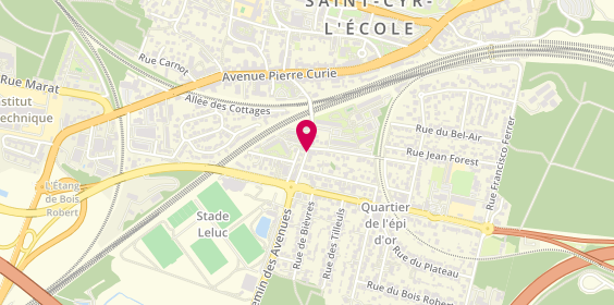 Plan de Allo Pizza Mamma, 3 Rue Emile Zola, 78210 Saint-Cyr-l'École